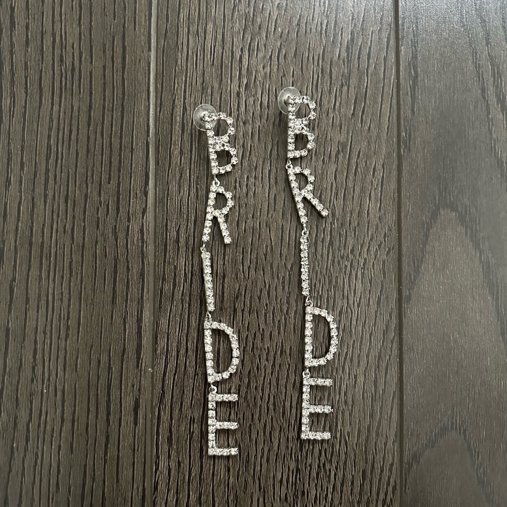 Bride earrings